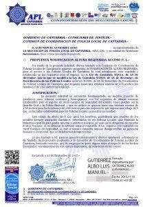 Rebajada estatura mínima exigible para opositar a policía local en Cantabria. Pincha en la imagen para ampliar