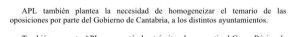 APL Cantabria solicita unificar temario y pruebas de las oposiciones a policía local Peticion unificacion oposiciones PL Cantabria acta 28-9-2015