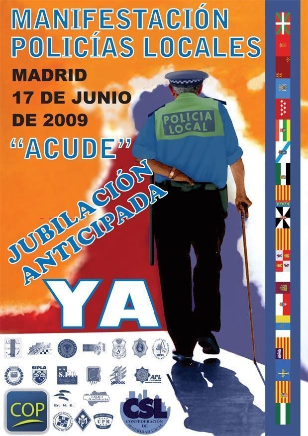 Cartel Manifestacion 17 6 09