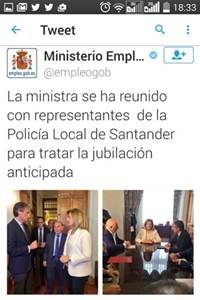 Anuncio Twiter Adelanto Edad Jubilacion En Santander