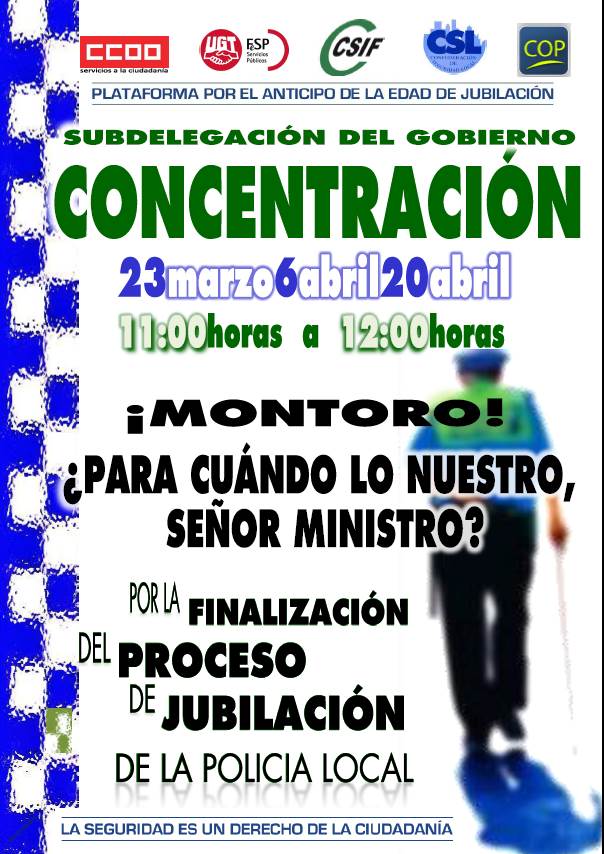 Concentraciones 2018 Jubilacion